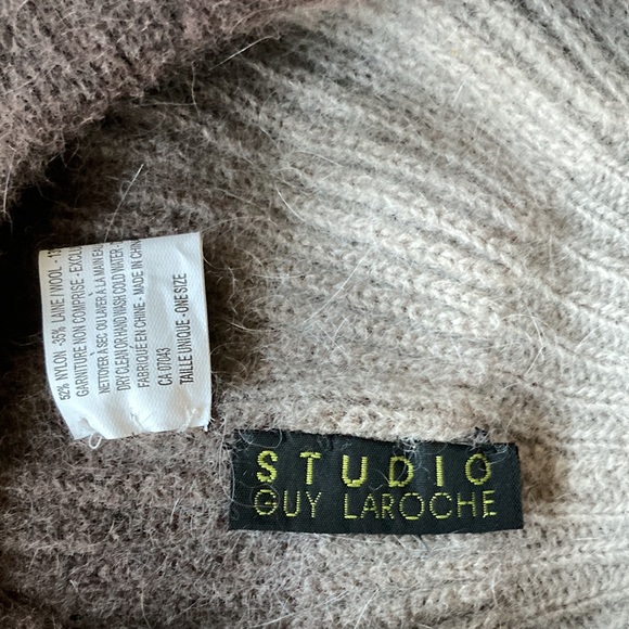 Guy Laroche Studio wool/angora blend beret. In excellent condition. - Picture 4 of 6